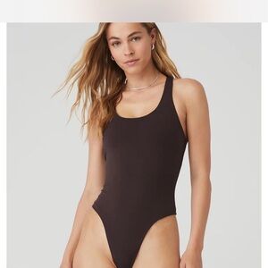 Alo Brown Bodysuit (NWOT)